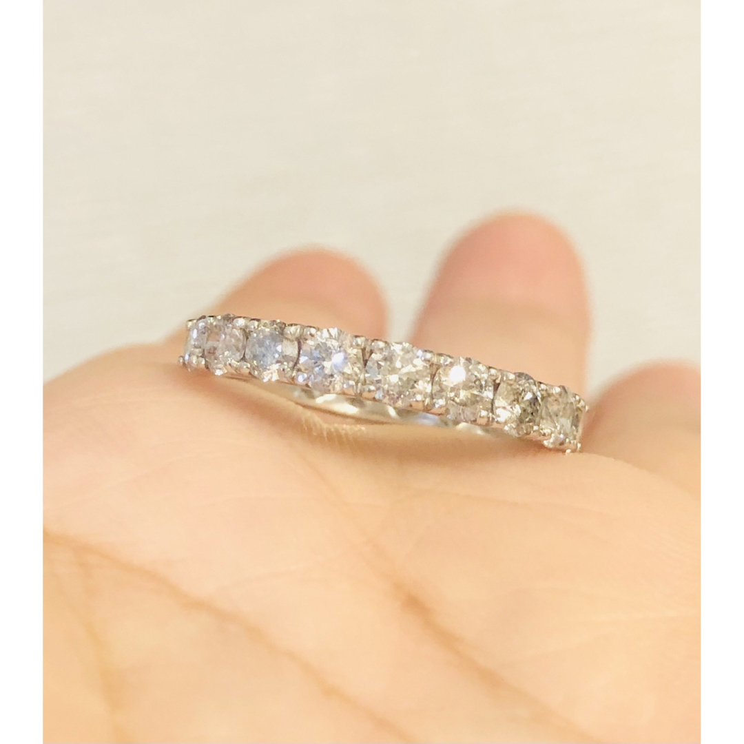 プラチナ　天然ダイヤモンド　リング 2.00CT