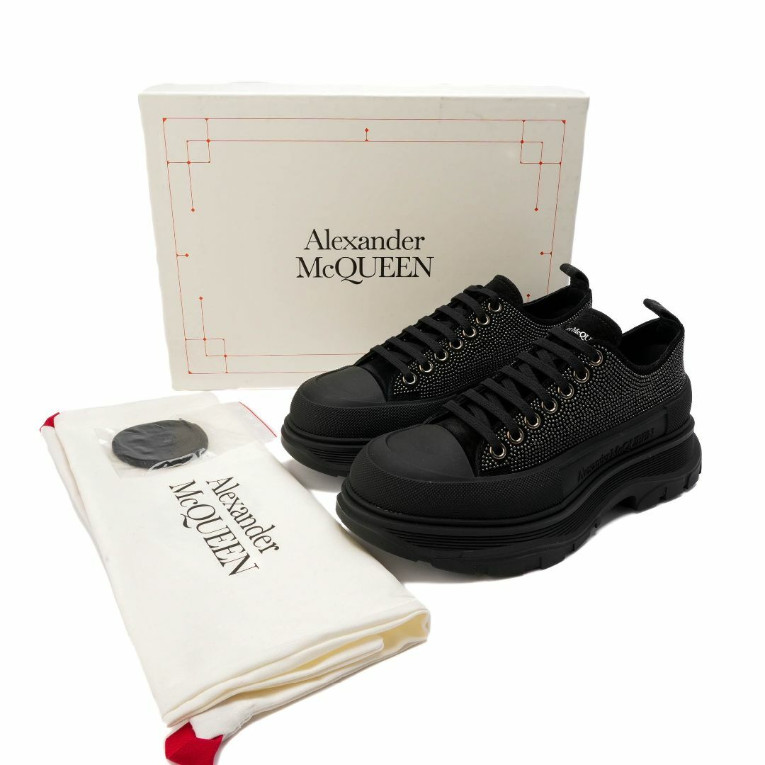 新品 Alexander McQueen Tread Slick 黒 42