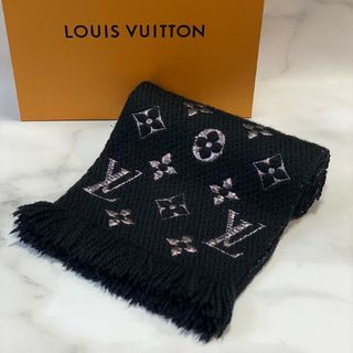 0591 LOUIS VUITTON ルイヴィトン マフラー エシャルプロゴマニア ...