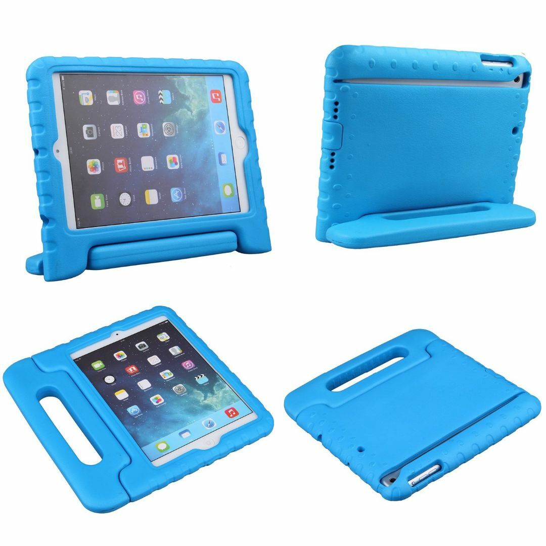 【色: Blue】iPad Mini 3/2/1 ケース LEFON 耐衝撃 軽