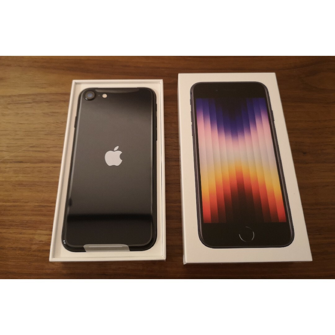 iPhone - iPhone SE (第3世代) ミッドナイト 64 GB SIMフリーの通販 by