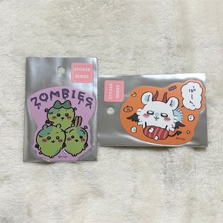 チイカワ(ちいかわ)のちいかわ　スマホに貼れるサイズのステッカー　ハロウィン 2種セット(シール)