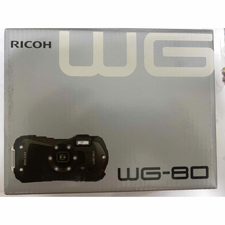RICOH デジタルカメラ WG-80 BLACK 2台(コンパクトデジタルカメラ)