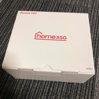 エヌティティドコモ(NTTdocomo)の新品未使用⭐︎ docomo home5g HR01(PC周辺機器)