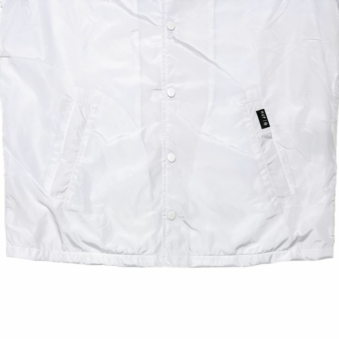 HUF ハフ スラッシャー TDS コーチジャケット ホワイト M