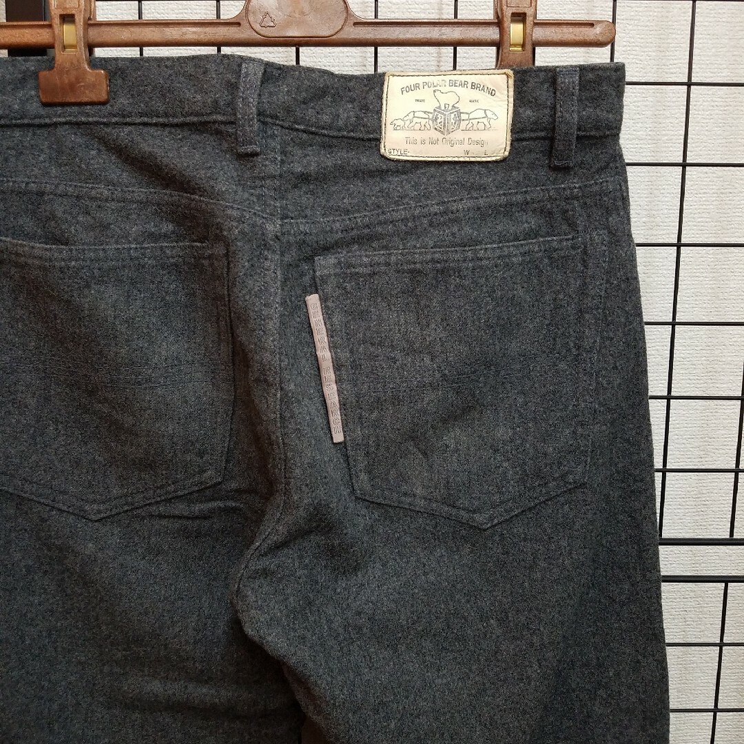 日本製 GENERAL RESEARCH Wool Pants W32×L32