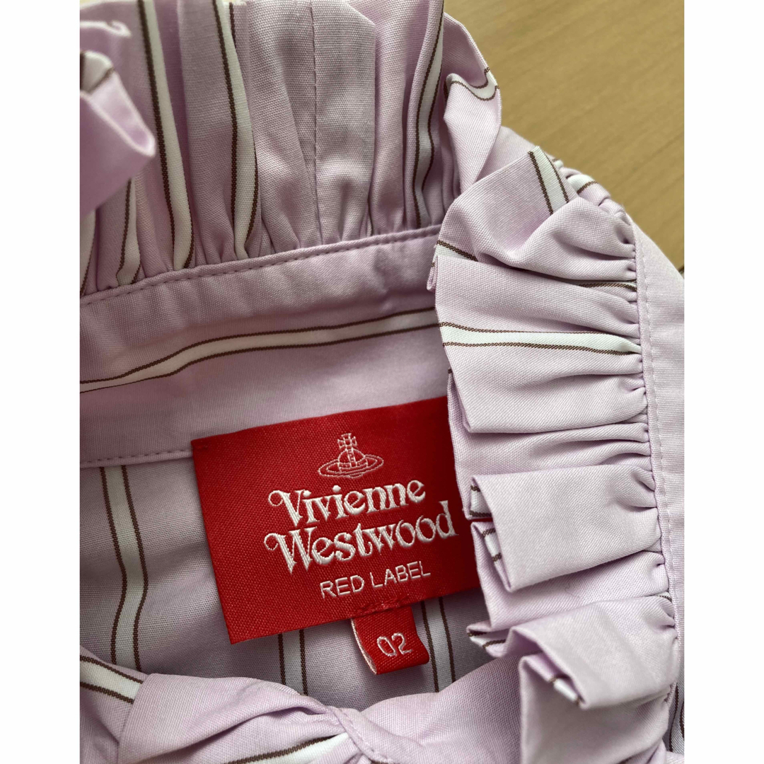 Vivienne Westwood(ヴィヴィアンウエストウッド)の【びびび様専用】Vivienne Westwood  前ボタン付きワンピース レディースのワンピース(その他)の商品写真