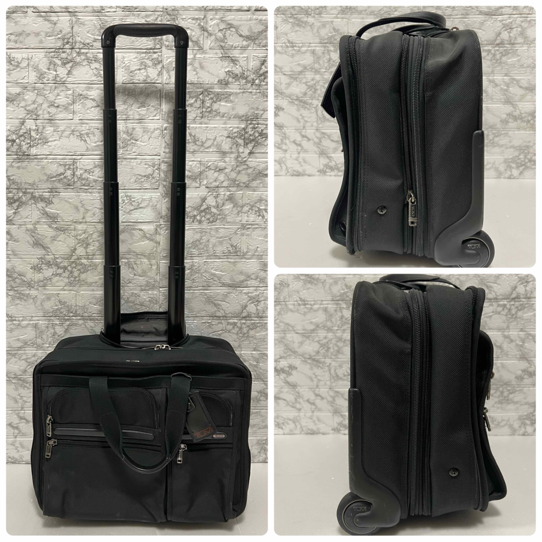 【良品】TUMI トゥミ　ビジネスキャリーバッグ　機内持込み可　2輪