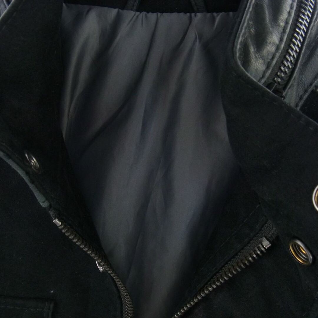 EMPORIO ARMANI エンポリオアルマーニ ジャケット サイズ:M 2020年モデル EA7 リフレクターロゴ 総柄 中綿 フード ジャケット グレー アウター ブルゾン コート【メンズ】【美品】
