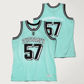 ティファニー x NBA x ミッチェル & ネス ジャージ ティファニーブルー(Tシャツ/カットソー(半袖/袖なし))