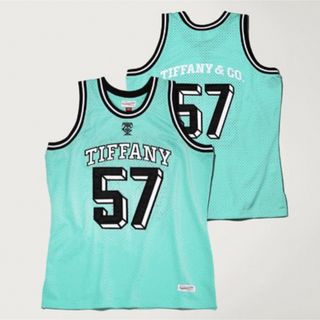 ティファニー x NBA x ミッチェル & ネス ジャージ ティファニーブルー(Tシャツ/カットソー(半袖/袖なし))