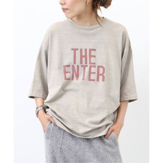 アパルトモンドゥーズィエムクラス(L'Appartement DEUXIEME CLASSE)の【REMI RELIEF/レミレリーフ】 THE ENTER7ブソデTシャツ(カットソー(長袖/七分))