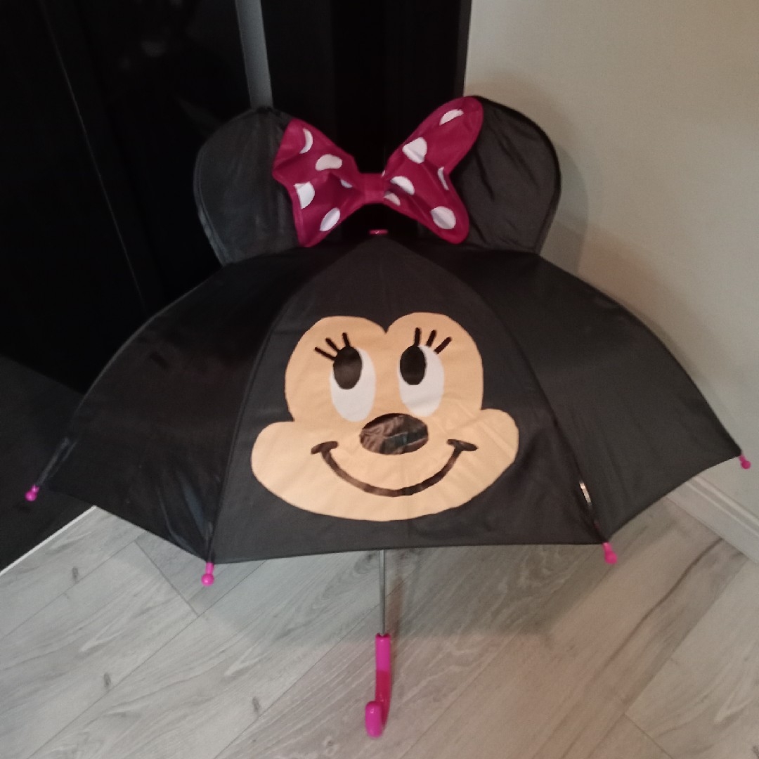 Disney(ディズニー)の訳あり ミニーマウス 傘 47cm キッズ/ベビー/マタニティのこども用ファッション小物(傘)の商品写真