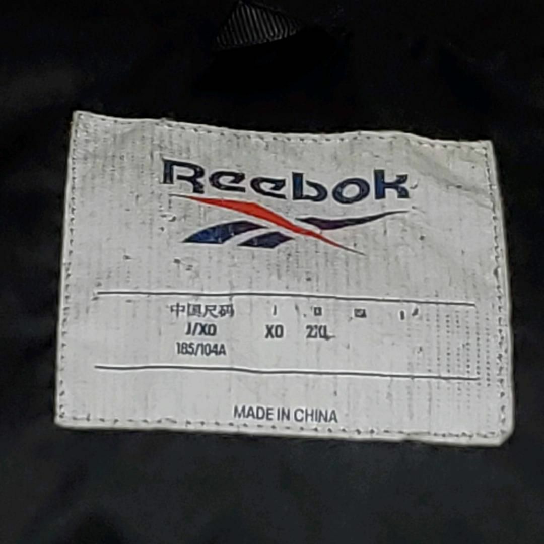 美品 3L Reebok ダウンジャケット ワンポイント オーバーサイズ　黒