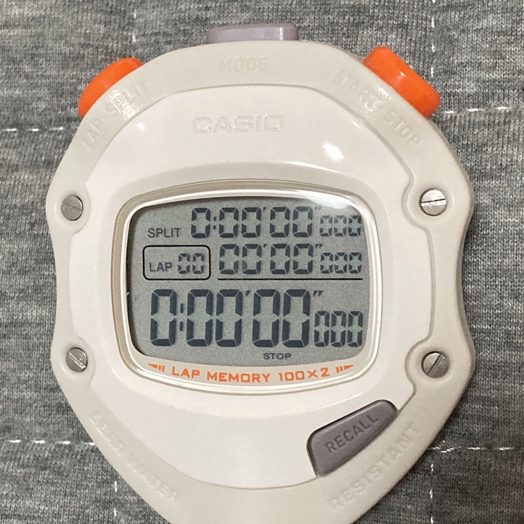 CASIO(カシオ)のCASIO ストップウオッチ HS-70W スポーツ/アウトドアのスポーツ/アウトドア その他(その他)の商品写真