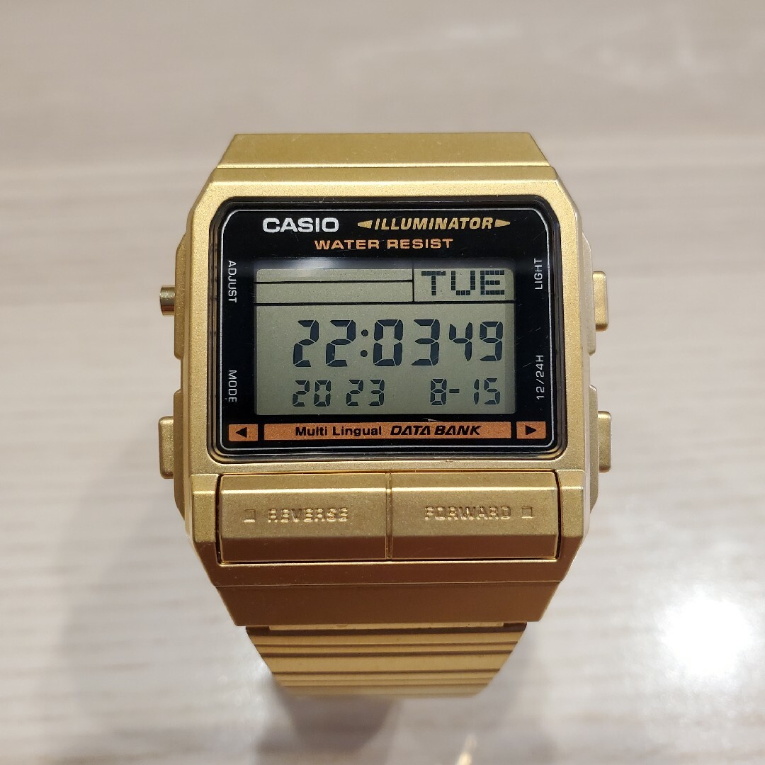 CASIO(カシオ)のCASIO カシオ データバンク DB-380G-1 腕時計 逆輸入モデル メンズの時計(腕時計(デジタル))の商品写真