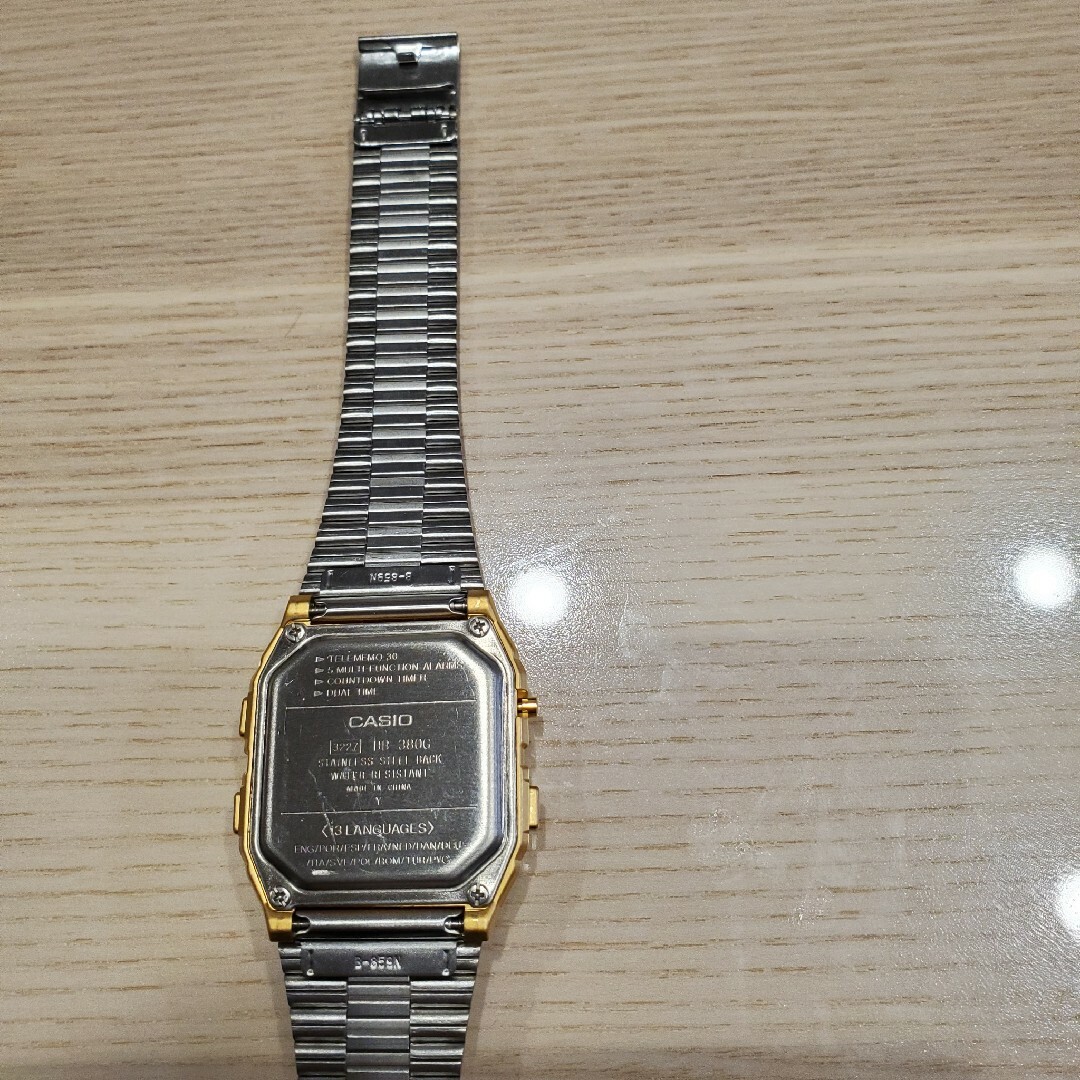 CASIO(カシオ)のCASIO カシオ データバンク DB-380G-1 腕時計 逆輸入モデル メンズの時計(腕時計(デジタル))の商品写真