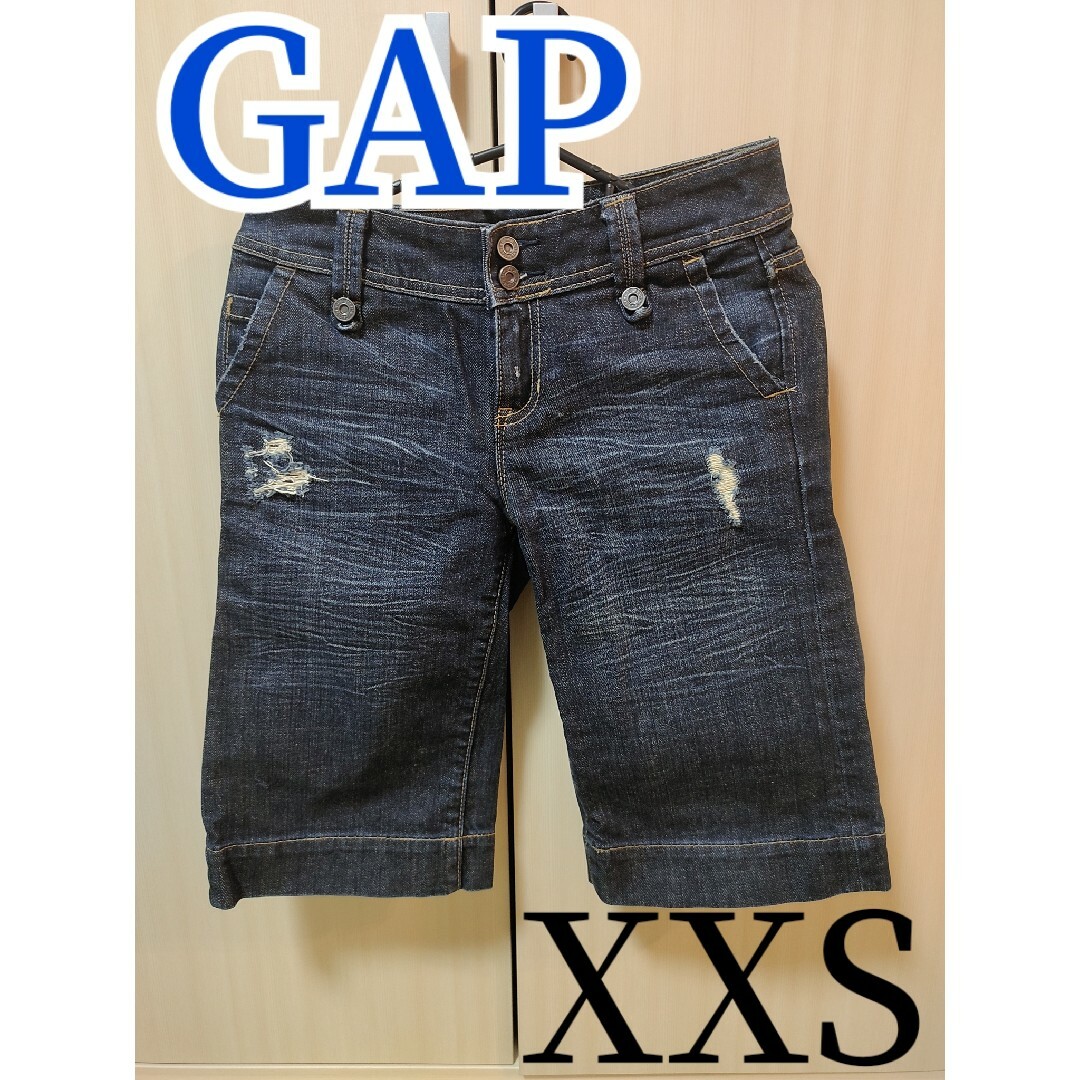 GAP(ギャップ)のgap 1969 ジーンズ　ハーフパンツ レディースのパンツ(デニム/ジーンズ)の商品写真