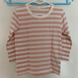 MUJI (無印良品) - 無印良品 ボーダー カットソー トップス Tシャツ