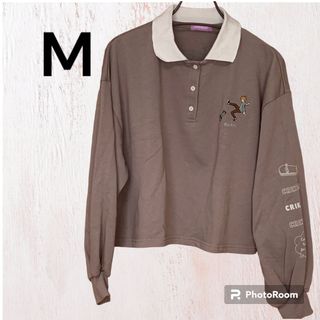 シマムラ(しまむら)の【訳あり品】しまむら トップス 長袖 (M)モカ(Tシャツ/カットソー(七分/長袖))