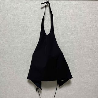 aere（アエレ）helter neck vest-detail-黒(ベスト/ジレ)