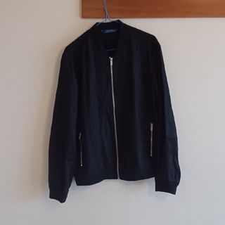 ザラ(ZARA)のメンズ　ZARA　MAN　ジャケット　ブルゾン　黒　L(その他)