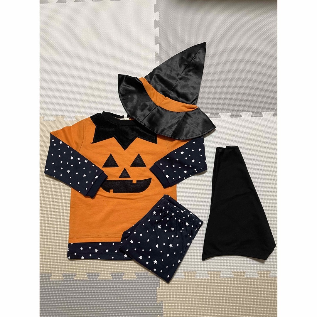 ハロウィン 子供 コスプレ 衣装 コスチューム 100cm キッズ/ベビー/マタニティのキッズ服男の子用(90cm~)(Tシャツ/カットソー)の商品写真