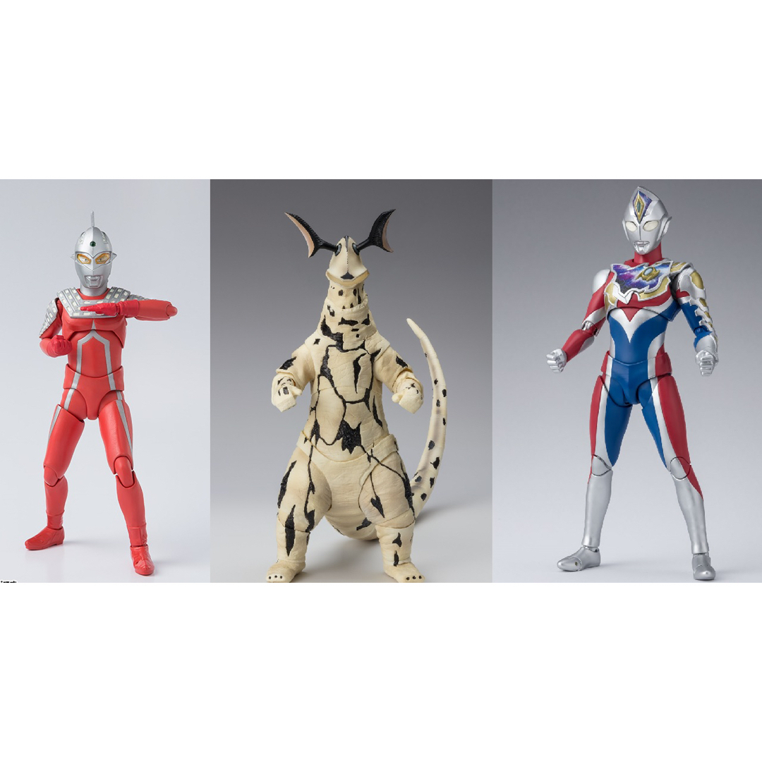 【3体】S.H.Figuartsウルトラセブン、エレキング、ウルトラマンデッカー