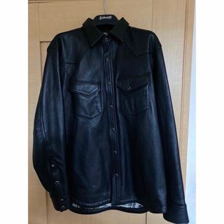 ショット(schott)のSchott 110th LAMB LEATHER WESTERN SHIRT(レザージャケット)