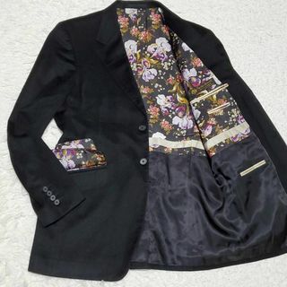 【美品】ps Paul Smith テーラードジャケット Sサイズ 艶黒