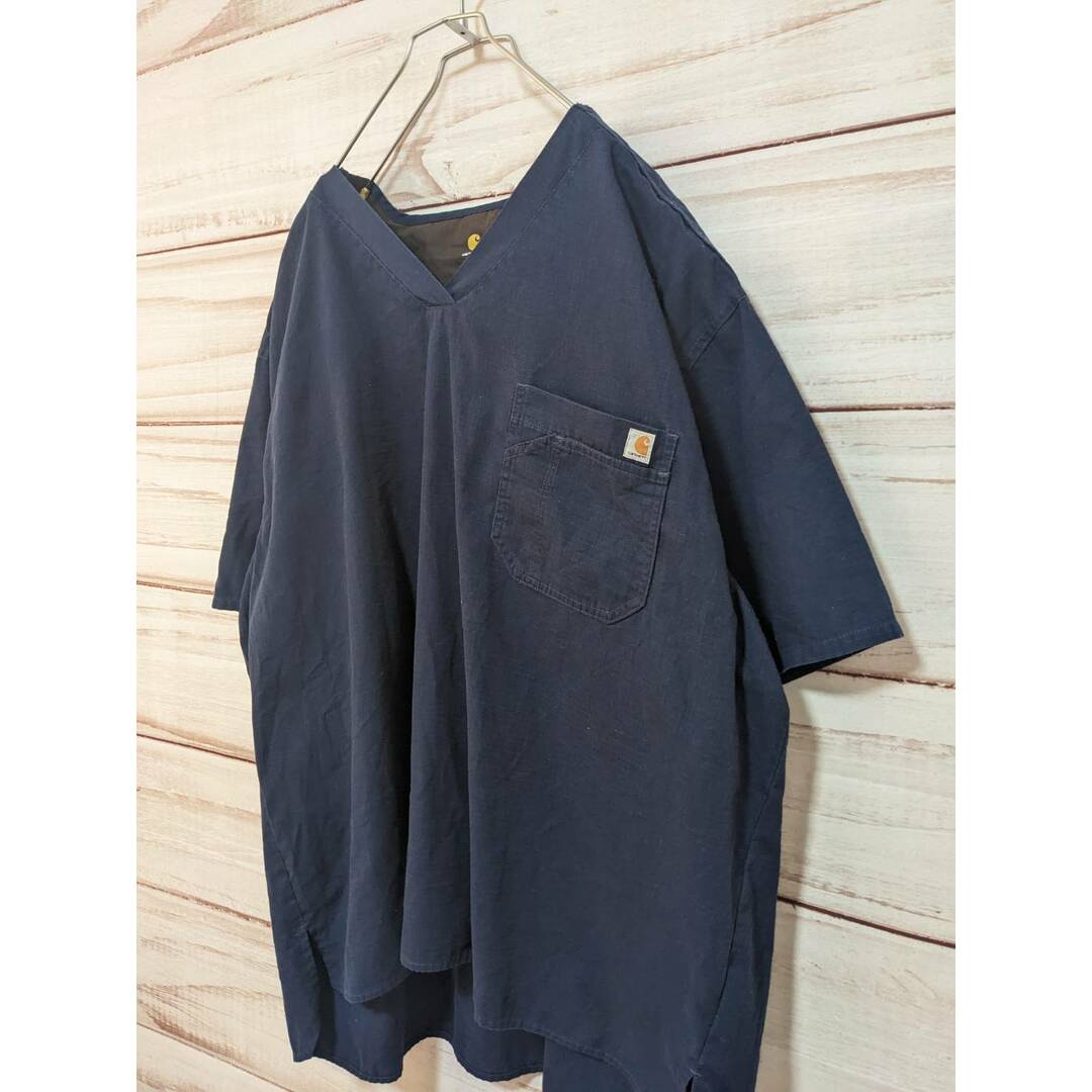 carhartt(カーハート)のcarhartt　カーハート　シャツ　メディカルシャツ　ワンポイント　胸ポケット メンズのトップス(Tシャツ/カットソー(半袖/袖なし))の商品写真