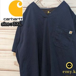 カーハート(carhartt)のcarhartt　カーハート　シャツ　メディカルシャツ　ワンポイント　胸ポケット(Tシャツ/カットソー(半袖/袖なし))