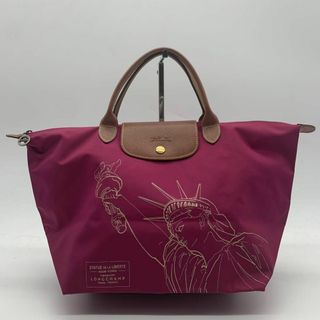 ロンシャン(LONGCHAMP)の【美品】ロンシャン プリアージュ ハンドバッグ 自由の女神(トートバッグ)