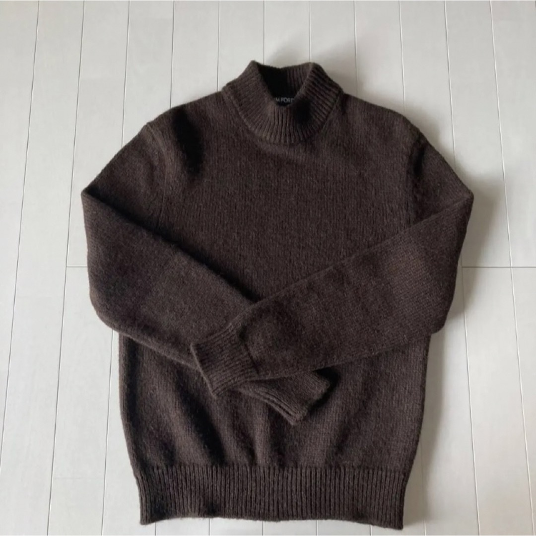 TOM FORD - TOM FORDトムフォード カシミア モックネックセーター 46 S