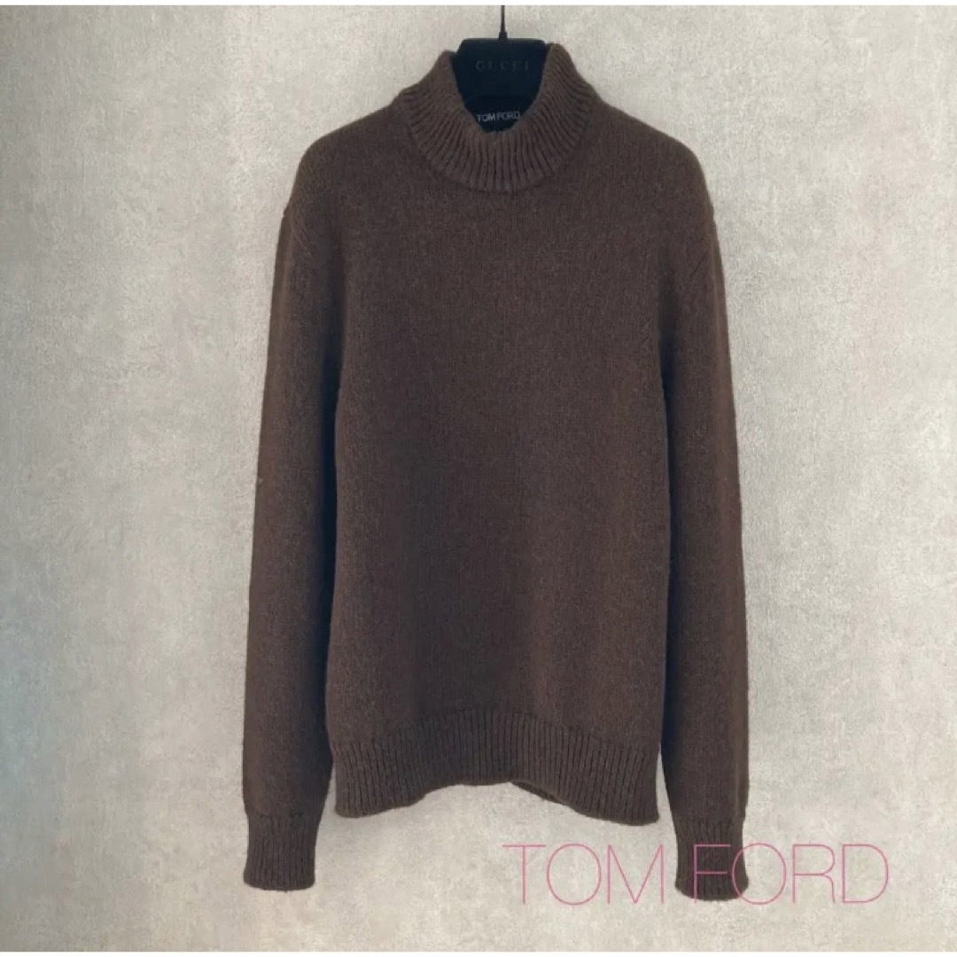 TOM FORD - TOM FORDトムフォード カシミア モックネックセーター 46 S