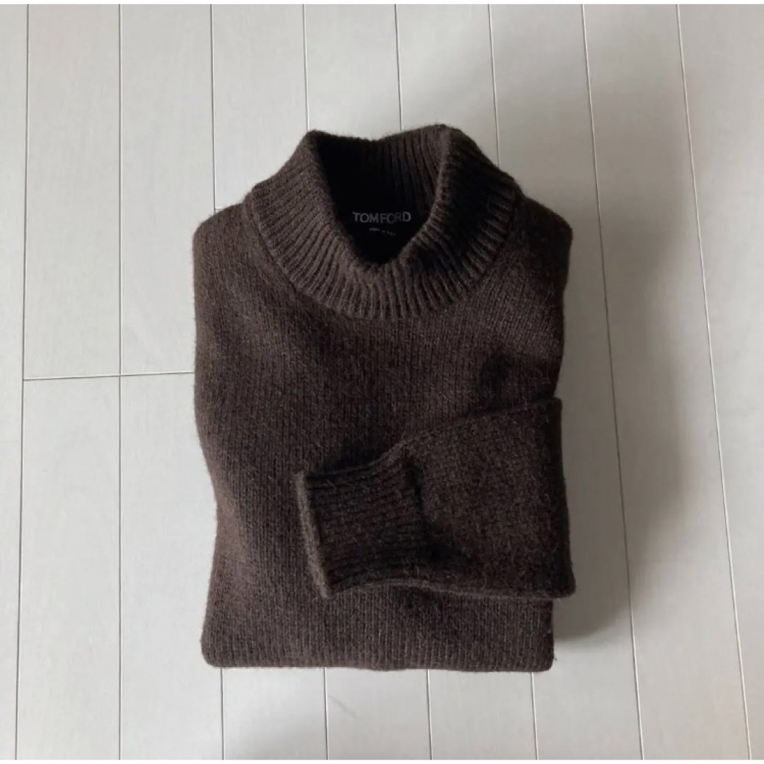 TOM FORD - TOM FORDトムフォード カシミア モックネックセーター 46 S