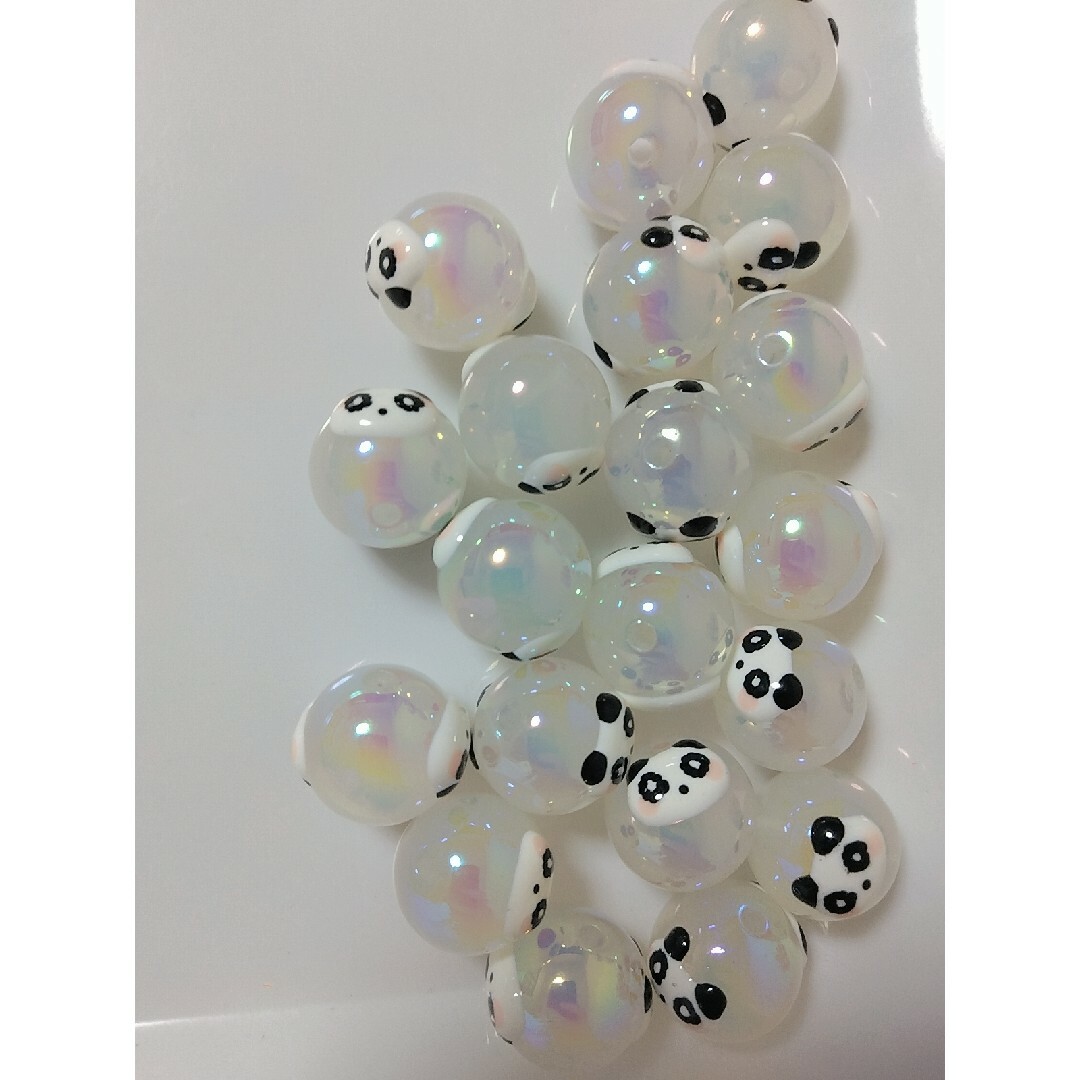 手描きパンダ🐼ビーズの通販 by エスター's shop|ラクマ