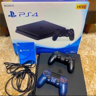 プレイステーション4(PlayStation4)のPlayStation4 コントローラー2個(家庭用ゲーム機本体)