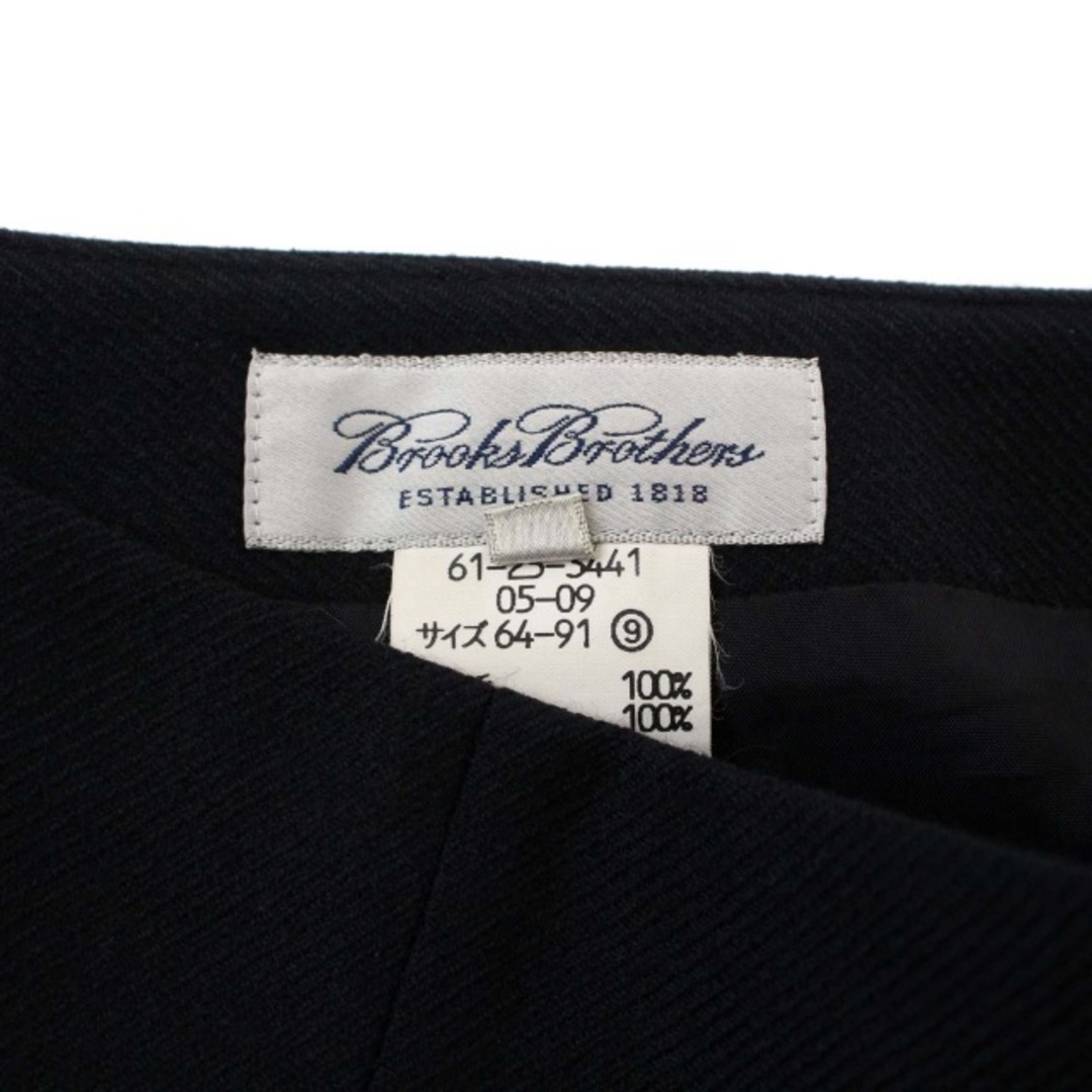 Brooks Brothers(ブルックスブラザース)のブルックスブラザーズ スカート フレア ひざ丈 ミモレ丈 9 M 黒 レディースのスカート(ひざ丈スカート)の商品写真