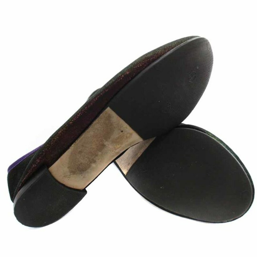 repetto(レペット)のレペット バレエシューズ フラットシューズ ラウンドトゥ 39 24.7cm 紫 レディースの靴/シューズ(バレエシューズ)の商品写真