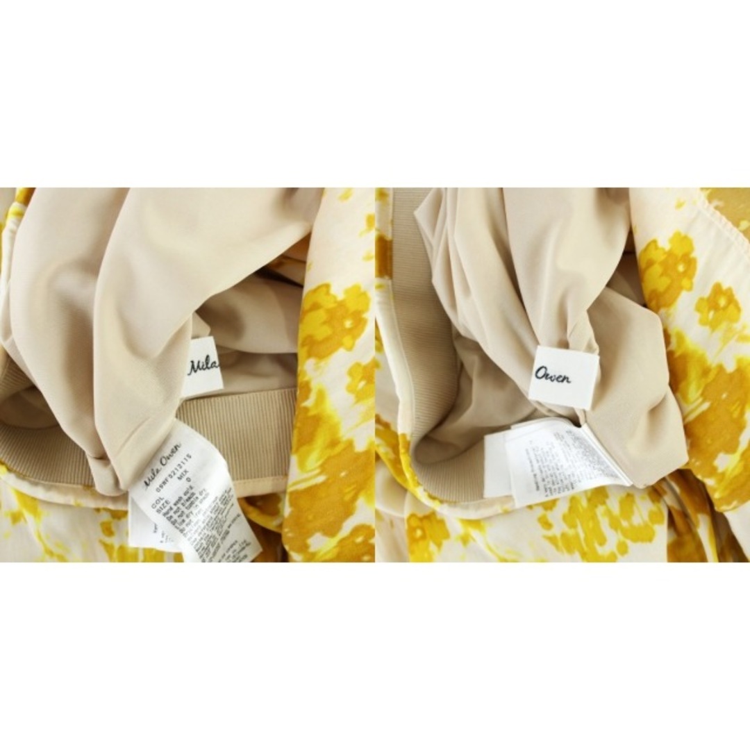 Mila Owen(ミラオーウェン)のミラオーウェン マチフレアSTデザインナロースカート ロング マキシ 総柄 0 レディースのスカート(ロングスカート)の商品写真