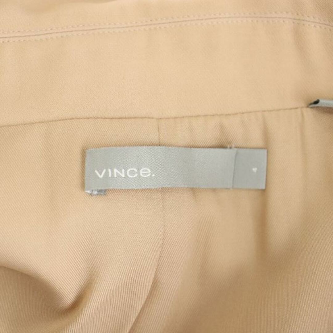Vince(ビンス)のヴィンス セットアップ 上下 テーラードジャケット 4 M ベージュ レディースのジャケット/アウター(その他)の商品写真
