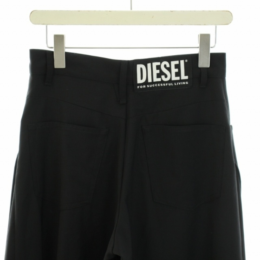 DIESEL ディーゼル ワイドパンツ スリット加工 ブラック W26