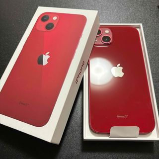 アップル(Apple)の週末価格 iPhone13 128GB SIMフリー Apple レッド RED(スマートフォン本体)