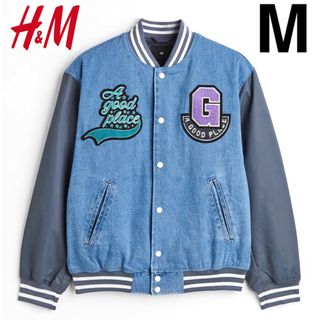 エイチアンドエム(H&M)の新品 H&M スタジャン デニムジャケット  M(Gジャン/デニムジャケット)