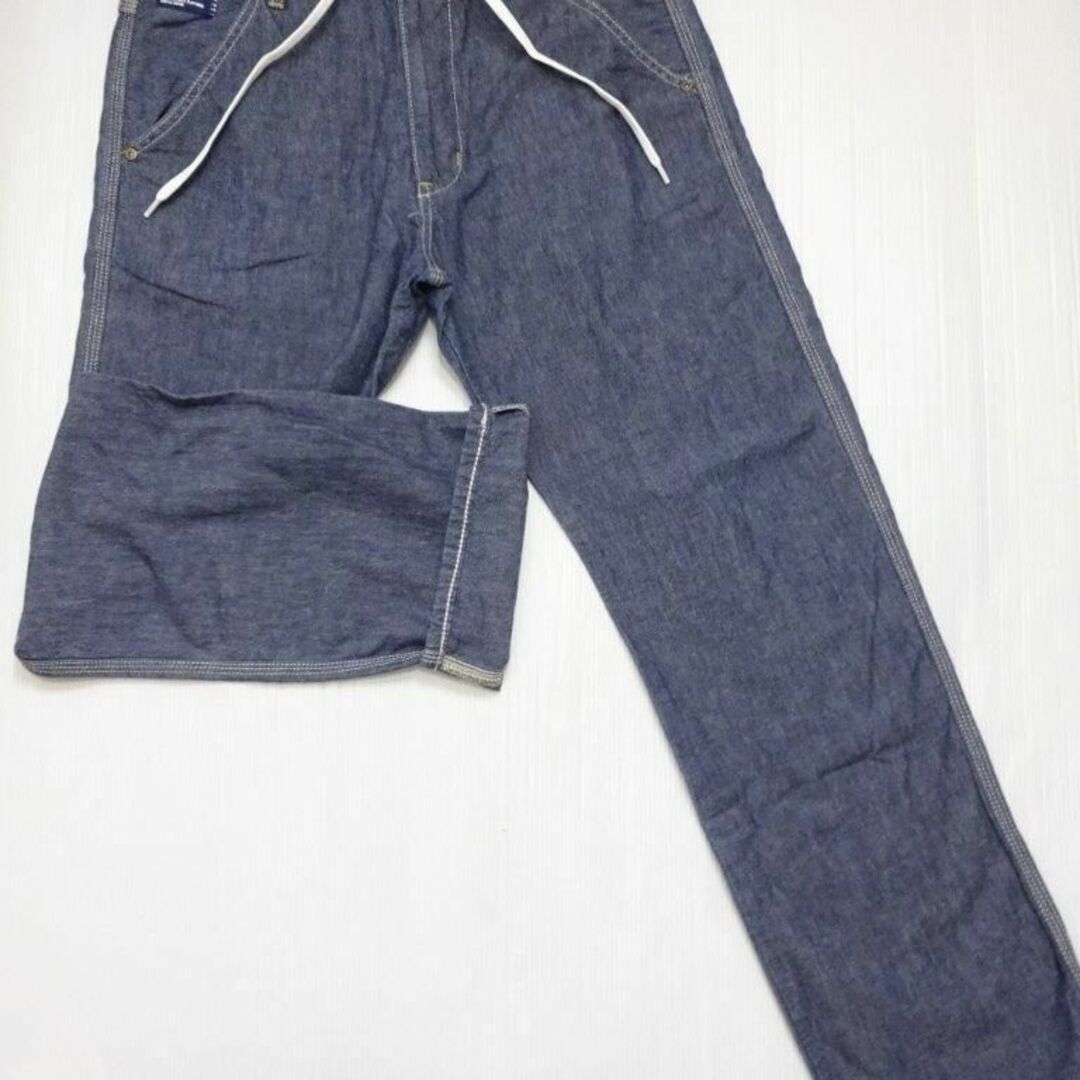 EDWIN(エドウィン)のエドウィン　2WAY イージーリネンパンツ　W76cm　麻混　ストレート　中濃青 メンズのパンツ(デニム/ジーンズ)の商品写真