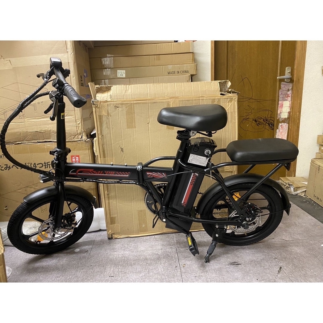 フル電動自転車 16インチ 電動自転車電動アシスト自転車アクセル付き