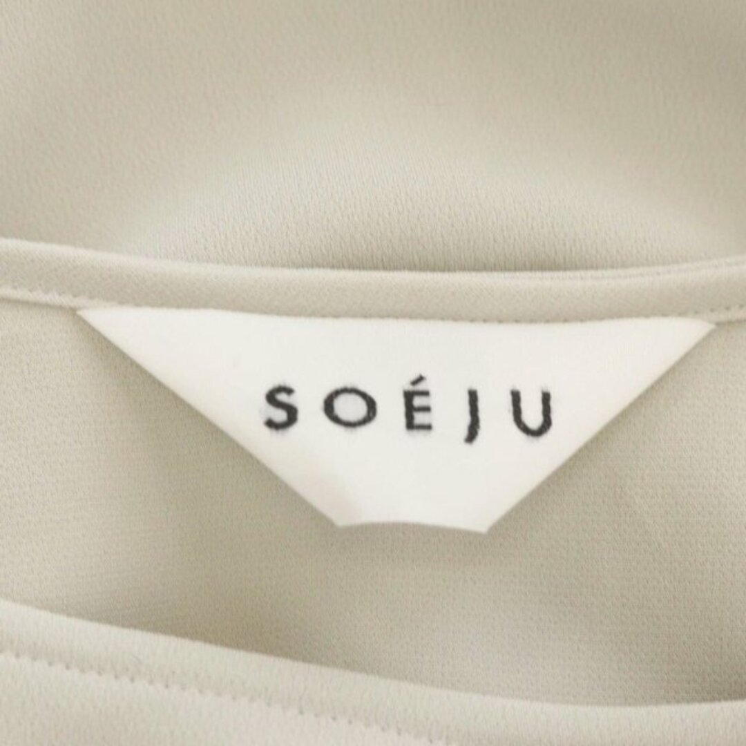 新品／未使用　SOÉJU SOEJU ソージュ　 コクーンブラウス8分袖