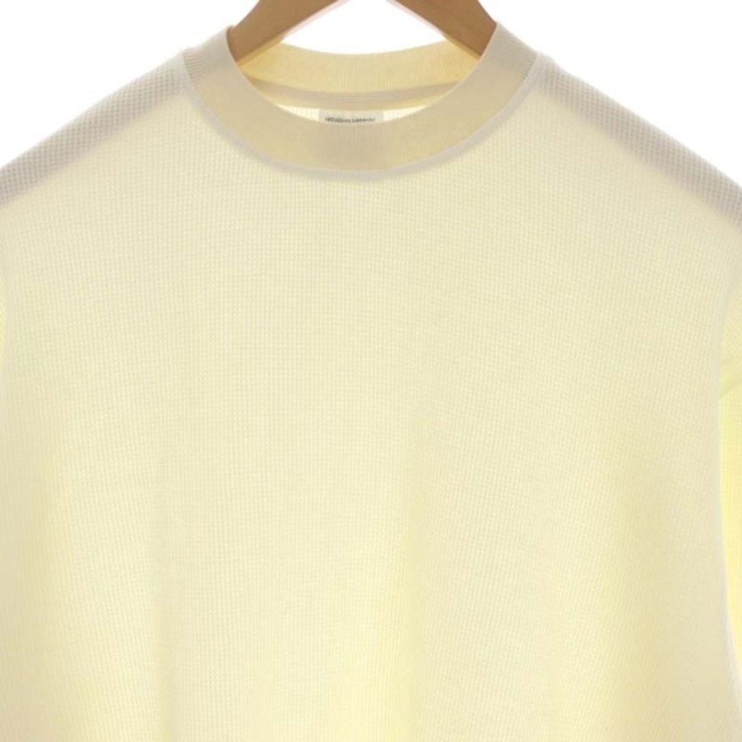 ヨネトミ Garment Dye Waffle Thermal T-shirt