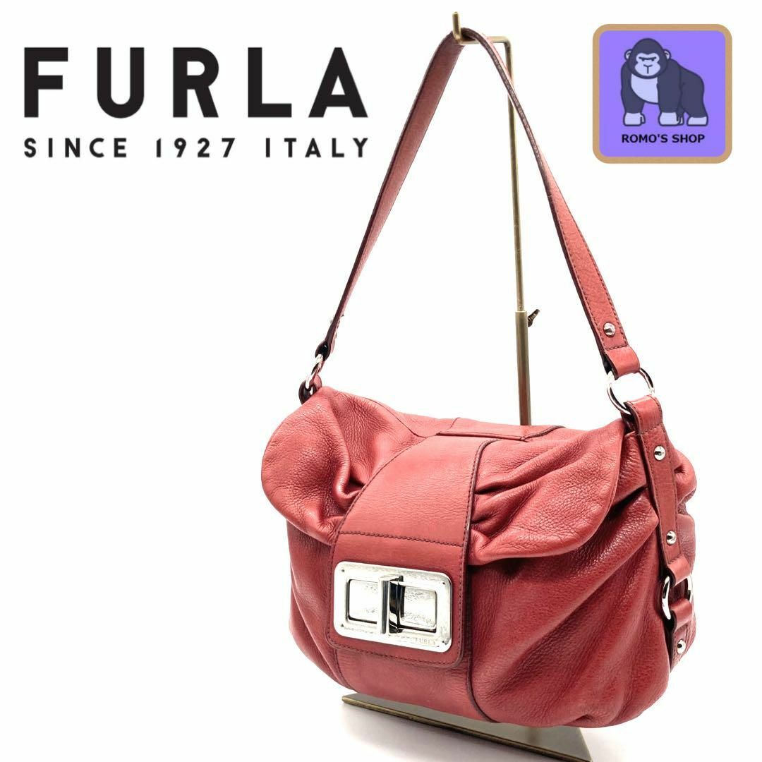 Furla - FURLAフルラ ハンドバック ワンショルダーバッグ ターンロック